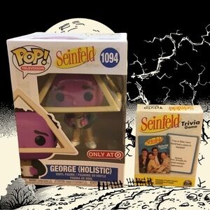 Funko Seinfeld George (Holistic) 1024 PoP and Seinfeld Trivia Game